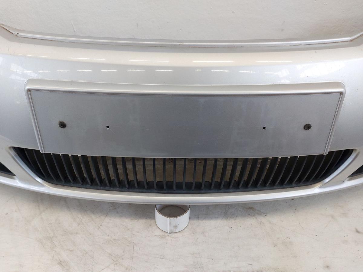 Skoda Fabia 6Y Stoßfänger vorn Frontschürze Facelift ab 2004 LF7T Diamantsilber