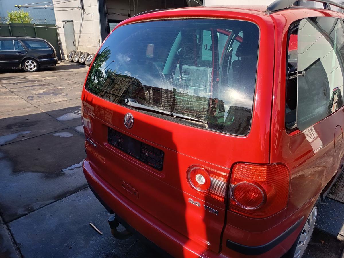 VW Sharan 7M original Heckklappe mit Scheibe K3A Paprikarot Bj 2005
