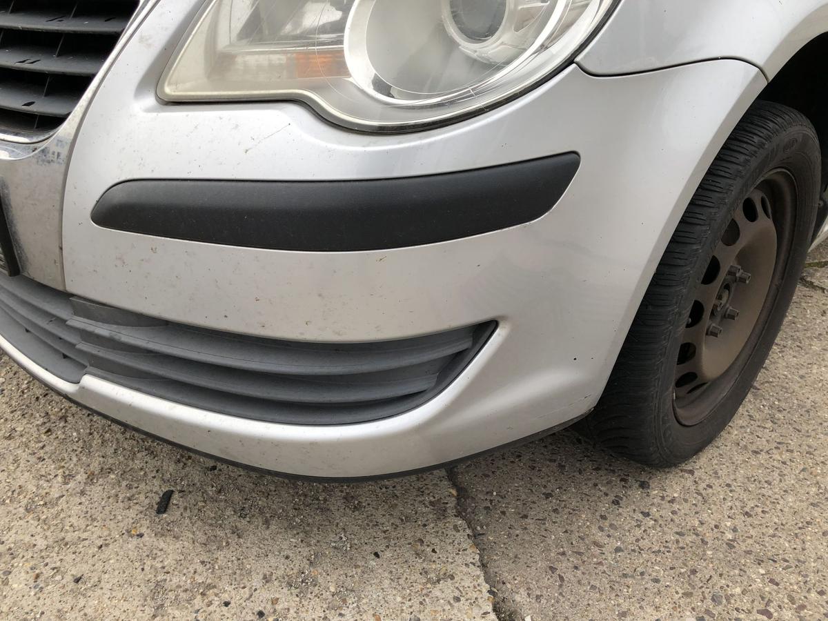 VW Touran 1T 1T2 GP Sto&szlig;f&auml;nger vorn Frontsto&szlig;stange Sch&uuml;rze LA7W Reflexsilber