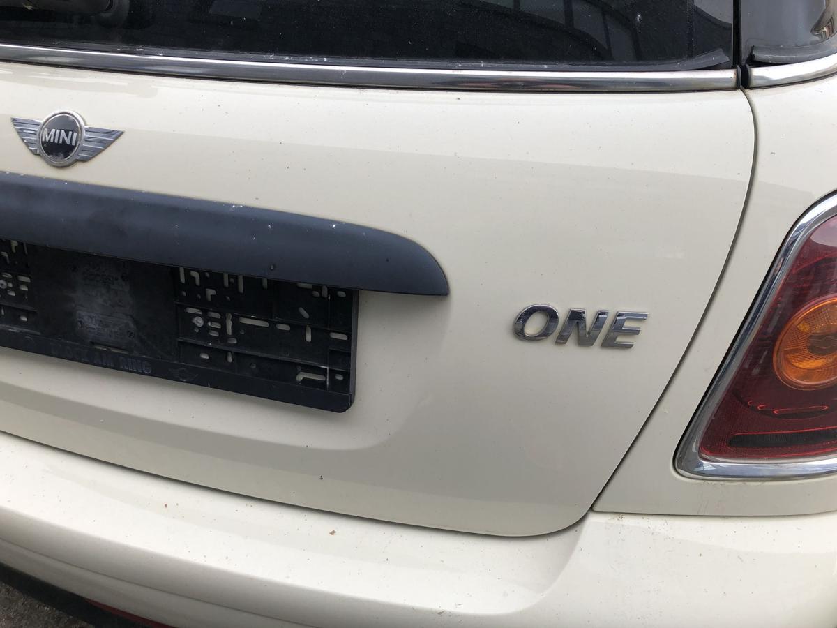 BMW Mini R56 Heckklappe mit Scheibe Pepper White Hecktür Kofferraumdeckel Rohbau