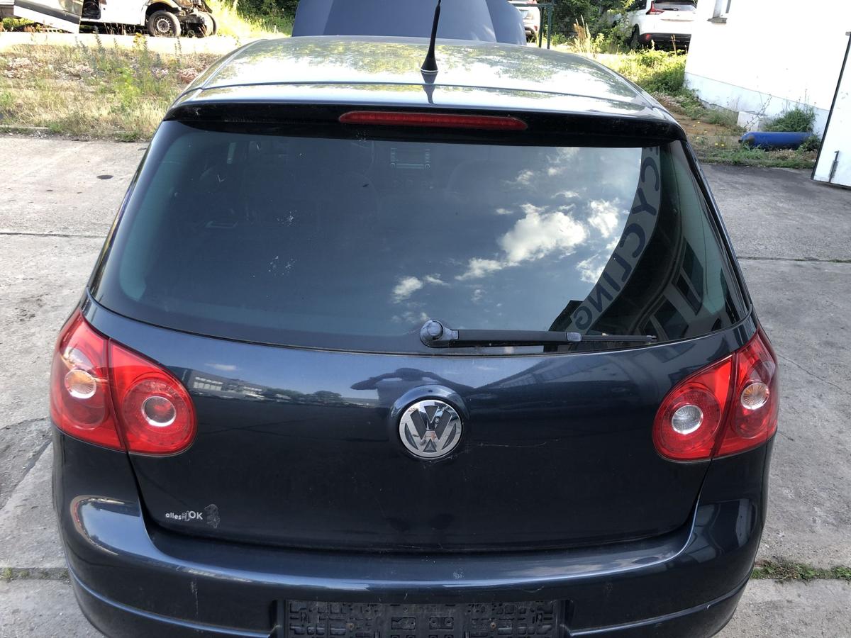 VW Golf 5 V 1K Heckklappe mit Heckscheibe 3 und 5 t&uuml;rer LC5F Blue Graphit