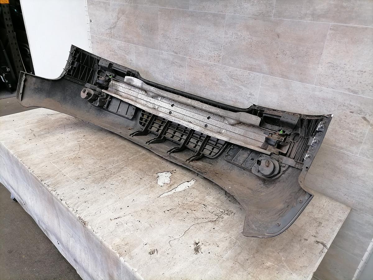 Audi A6 4B original Stoßstange Stossfänger vorn LY9B Brillantschwarz Facelift Bj.2002