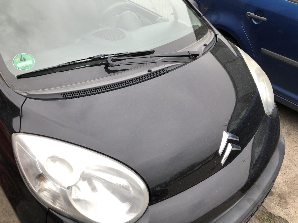 Citroen C1 Typ P Motorhaube Haube Klappe Deckel vorn EXY Onyx schwarz 05-12