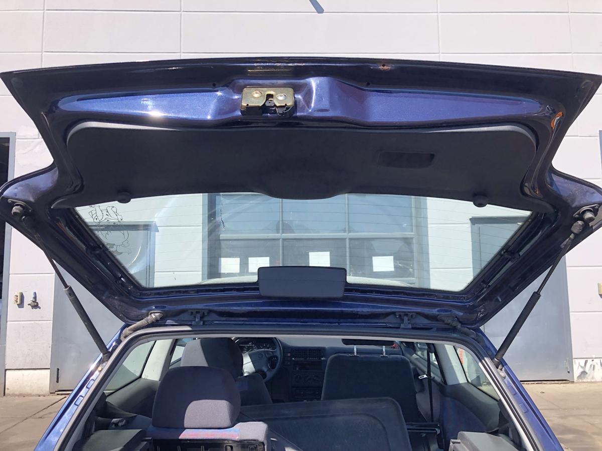 VW Polo 6N1 original Heckklappe mit Scheibe N5Y Windsorblau Bj 97