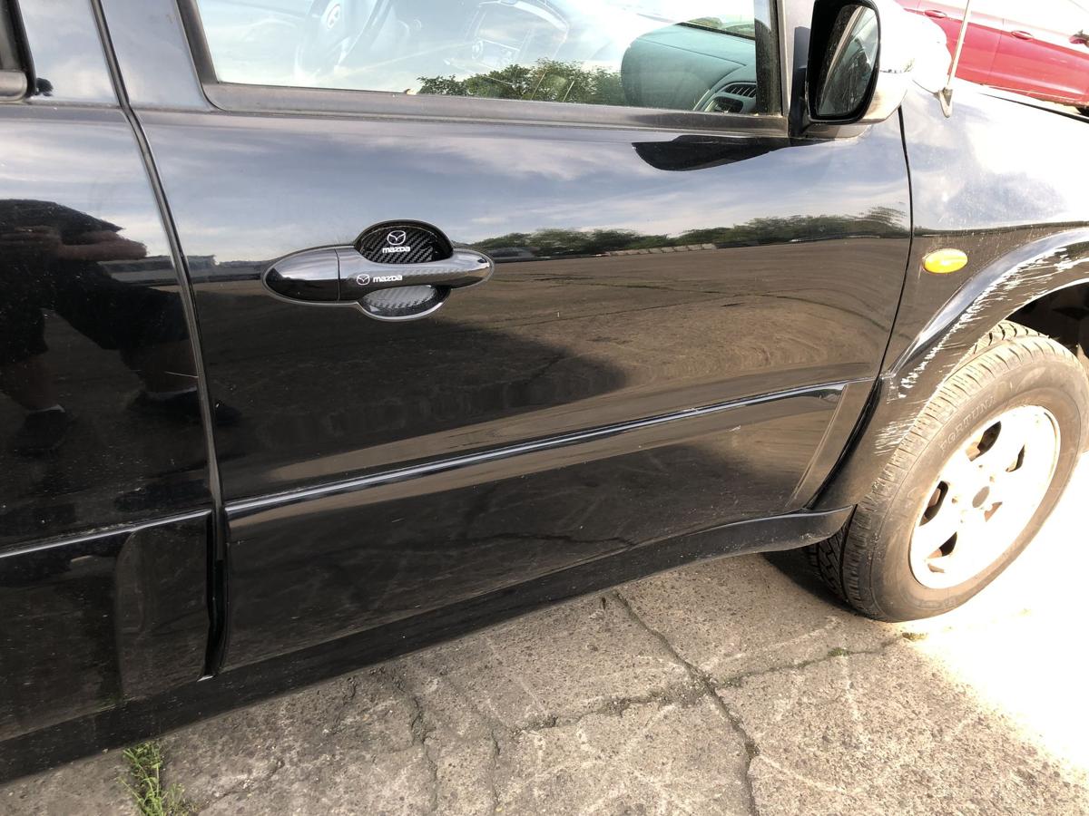 Mazda Tribute EP ab 2004 Tür vorn rechts Beifahrertür im Rohbau schwarz