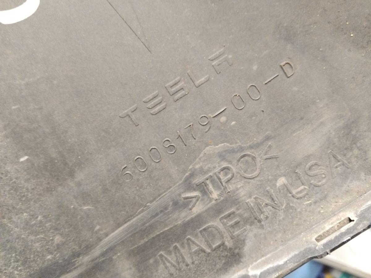 Tesla Model S P85D original Sto&szlig;stange Stossf&auml;nger hinten mit Parkhilfe BJ2014