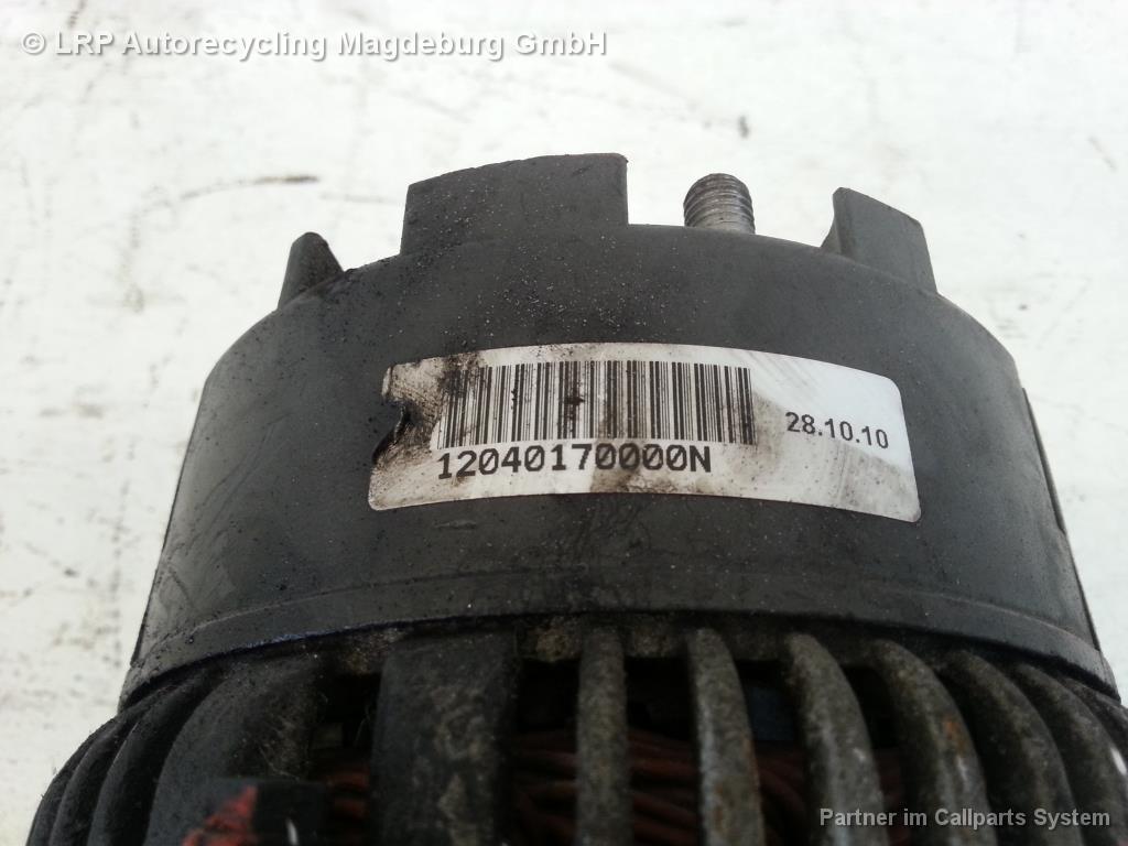 MB Vito 638 Bj.98 Lichtmaschine 90A 2.3D 58kw *601970* 0101544902 BOSCH