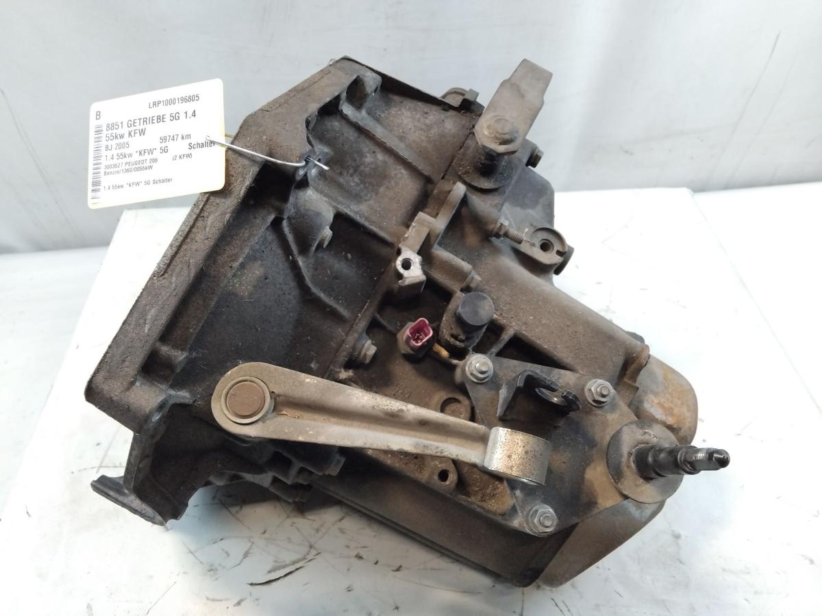 Peugeot 206 original 5 Gang Schaltgetriebe 1.4 55kw KFW BJ2005