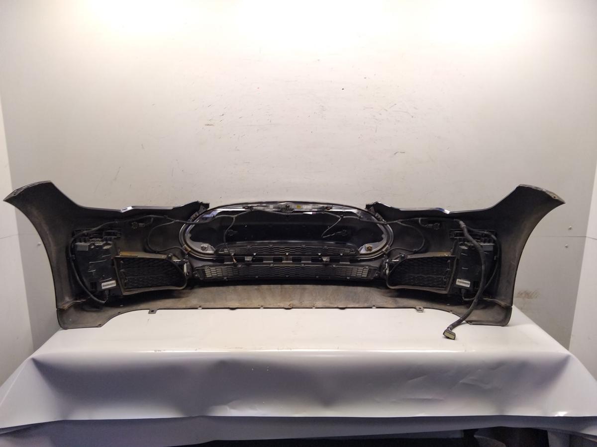 Tesla Model S P85D orig Sto&szlig;stange Stossf&auml;nger vorn mit Parkhilfe BJ2014 PMMB pacificblue