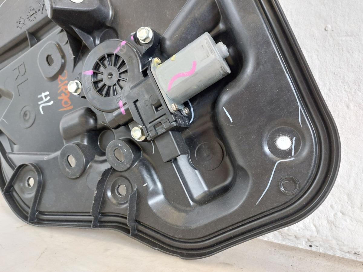 Mazda 2 Typ DJ Fensterheber hinten links elektrisch Motor Mechanik Grundplatte