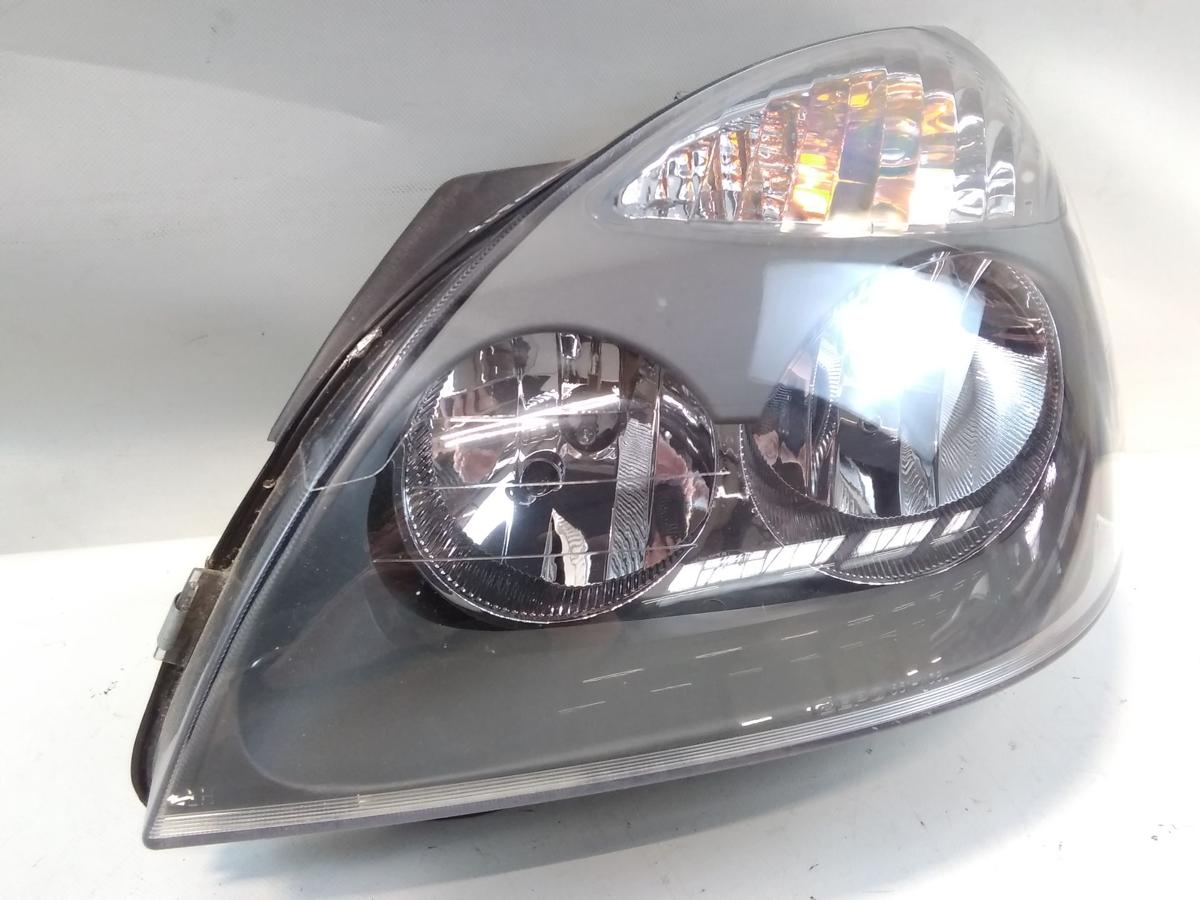 Renault Clio 2 Scheinwerfer links Depo grauer Hintergrund Facelift Halogen BJ04