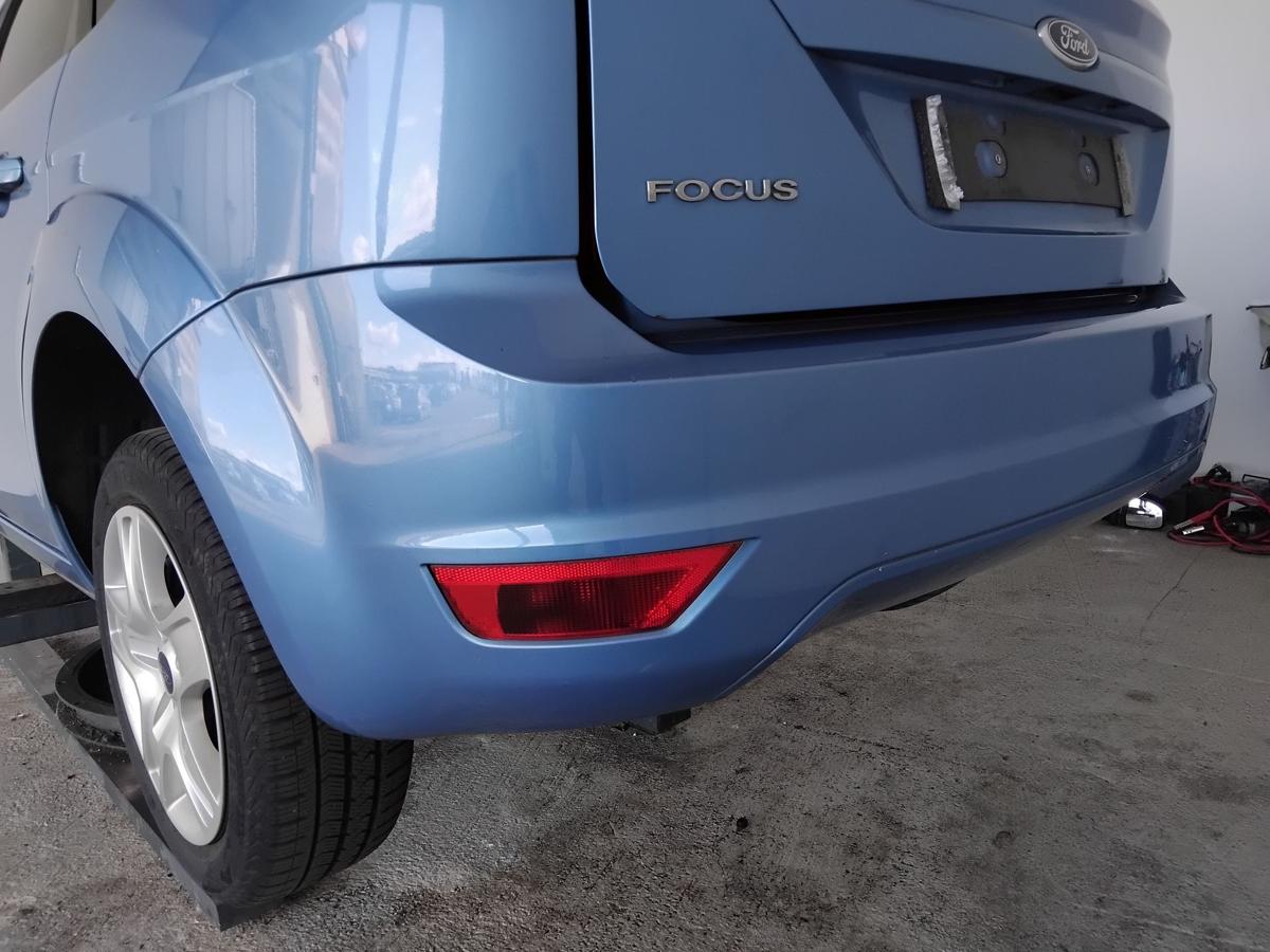 Ford Focus 2 DA3 Facelift orig.Stossfänger Stoßstange hinten Fließheck BJ2009 visionblaumetallic