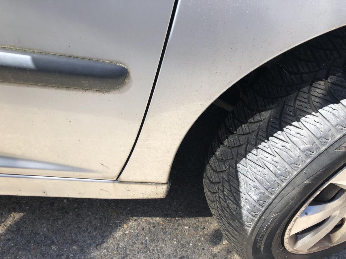 Peugeot 207 WA WC Kotfl&uuml;gel vorn rechts Beifahrerseite EZR Aluminiumgrau