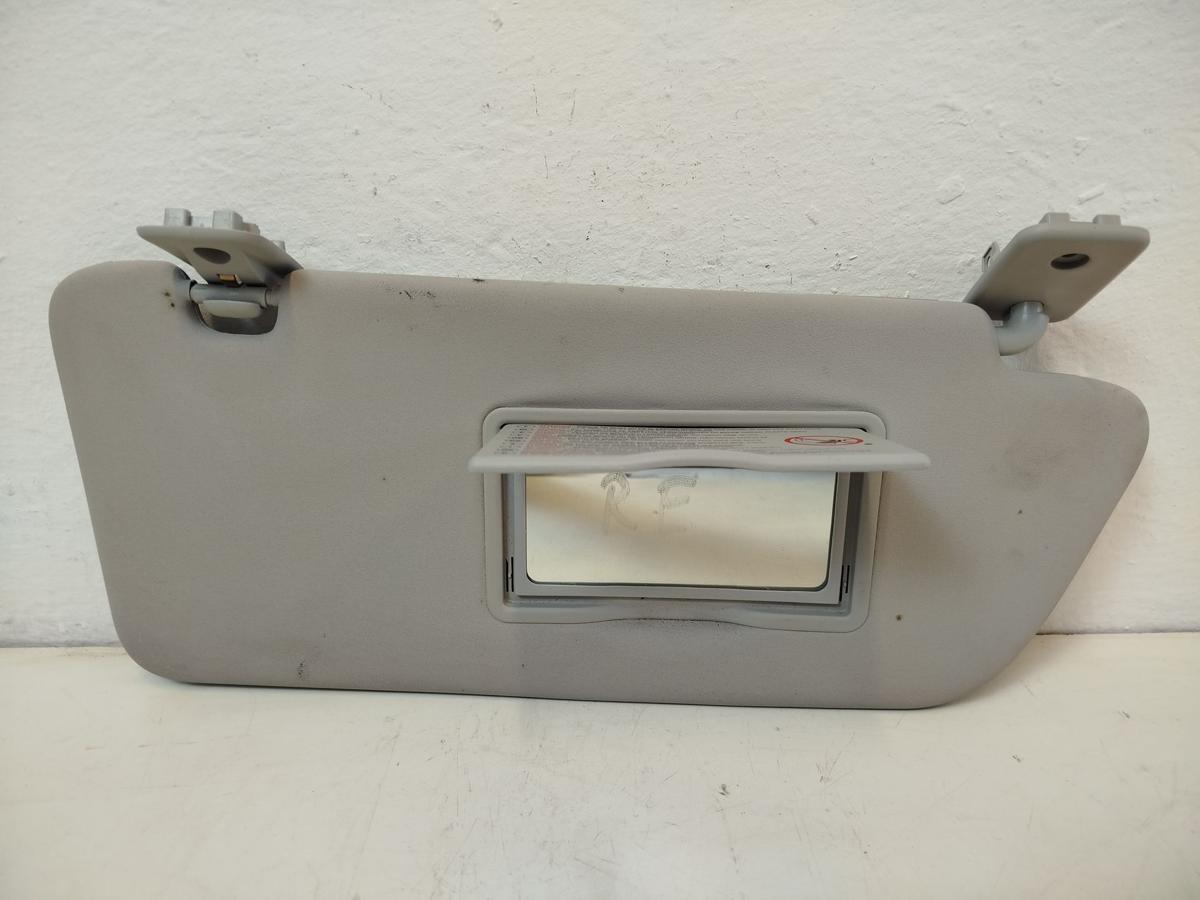 Peugeot 3008 I Typ 0U Sonnenblende vorn rechts mit Spiegel Beifahrerseite