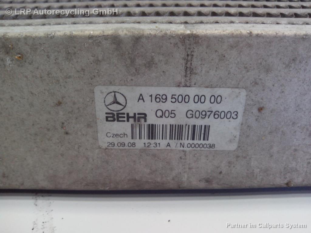 Mercedes B Klasse W245 BJ2008 Ladeluftkühler 1695000000 Behr 2.0TD 80kw 640940