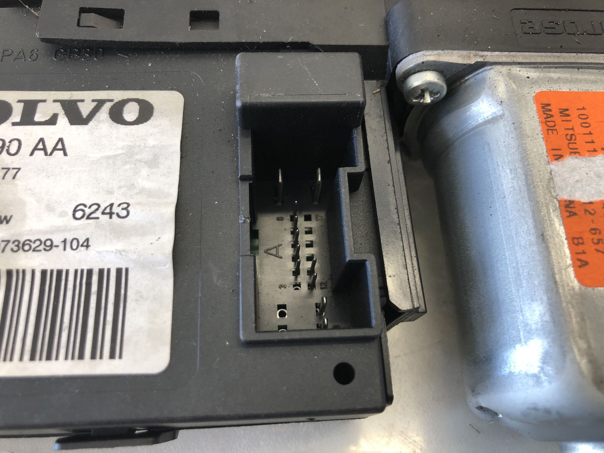 Volvo V50 Fensterhebermotor hinten rechts Hebermotor