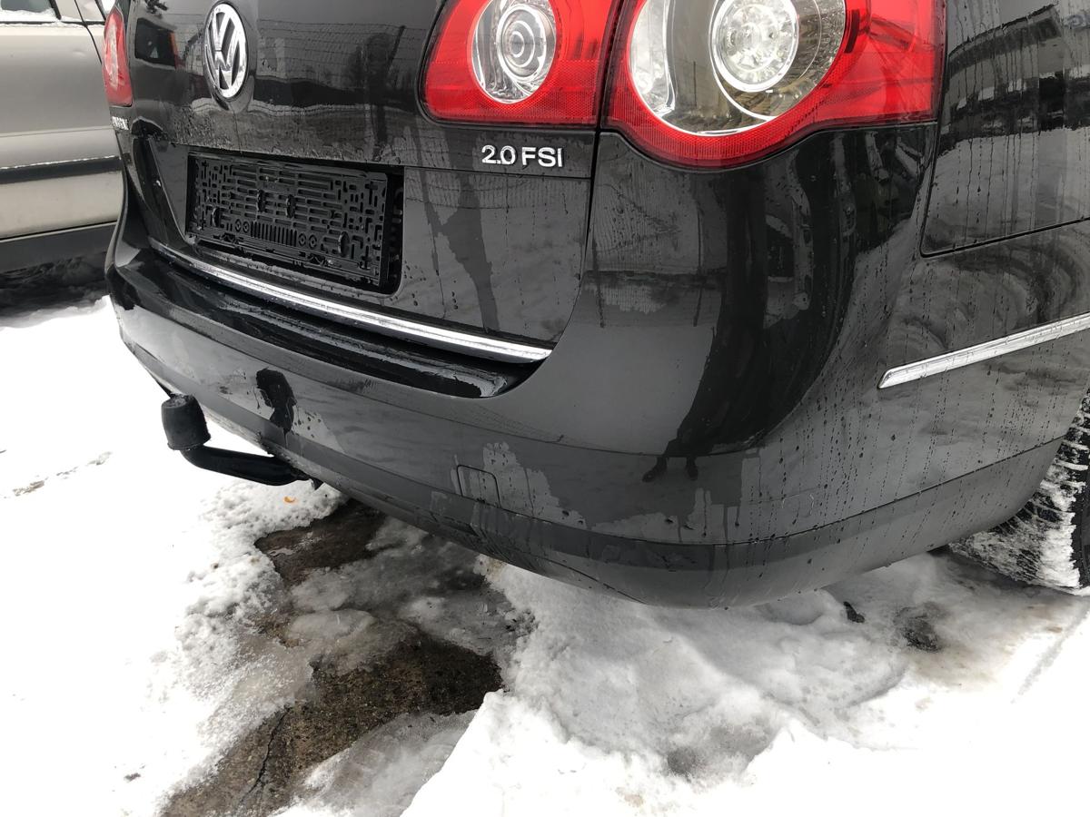 VW Passat 3C Variant Sto&szlig;stange hinten Bumper Sto&szlig;f&auml;nger Hecksch&uuml;rze LC8Z braun