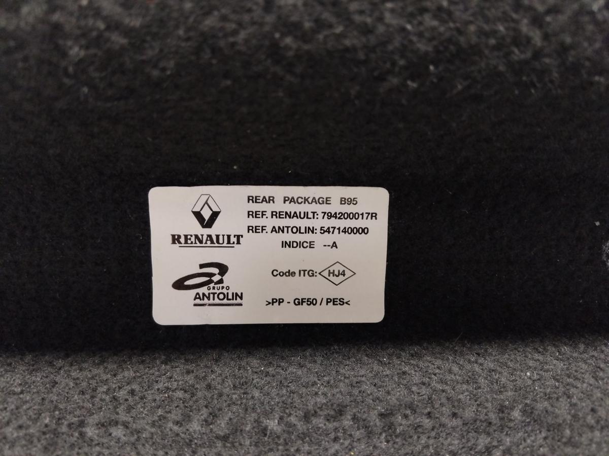 Renault Megane 3 original Hutablage Kofferraumabdeckung BJ2009 5-t&uuml;rig Flie&szlig;heck