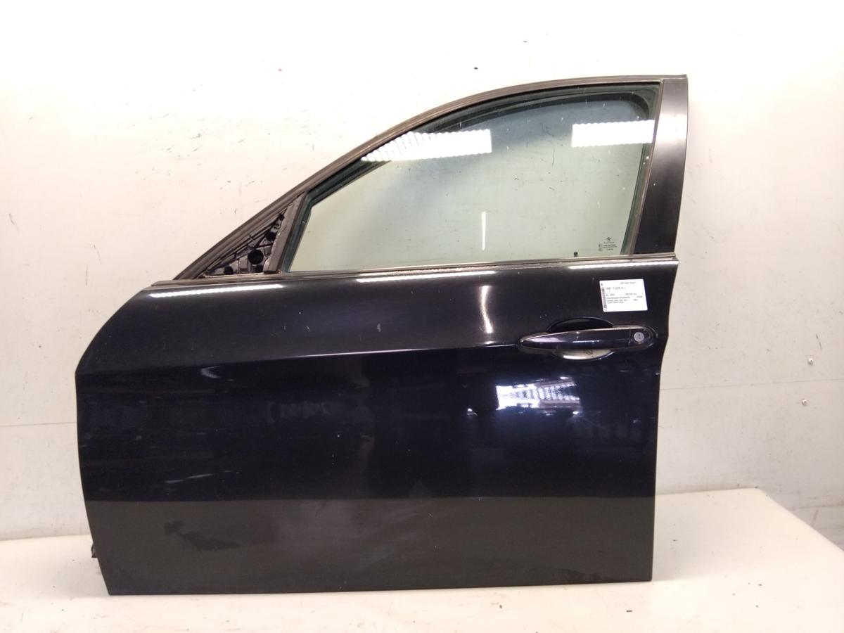 BMW 3er E90 E91 Tür vorn links Fahrertür blacksapphiremetallic 475/9 Bj.2006