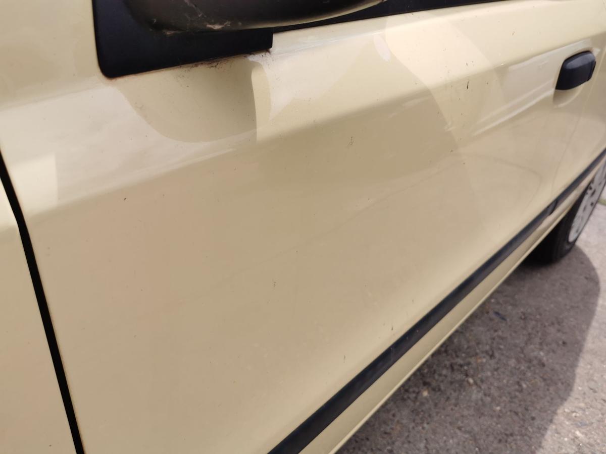 Fiat Panda 169 Fahrertür Tür Autotür Rohbau vorn links 541 Giallo Ottimista Gelb