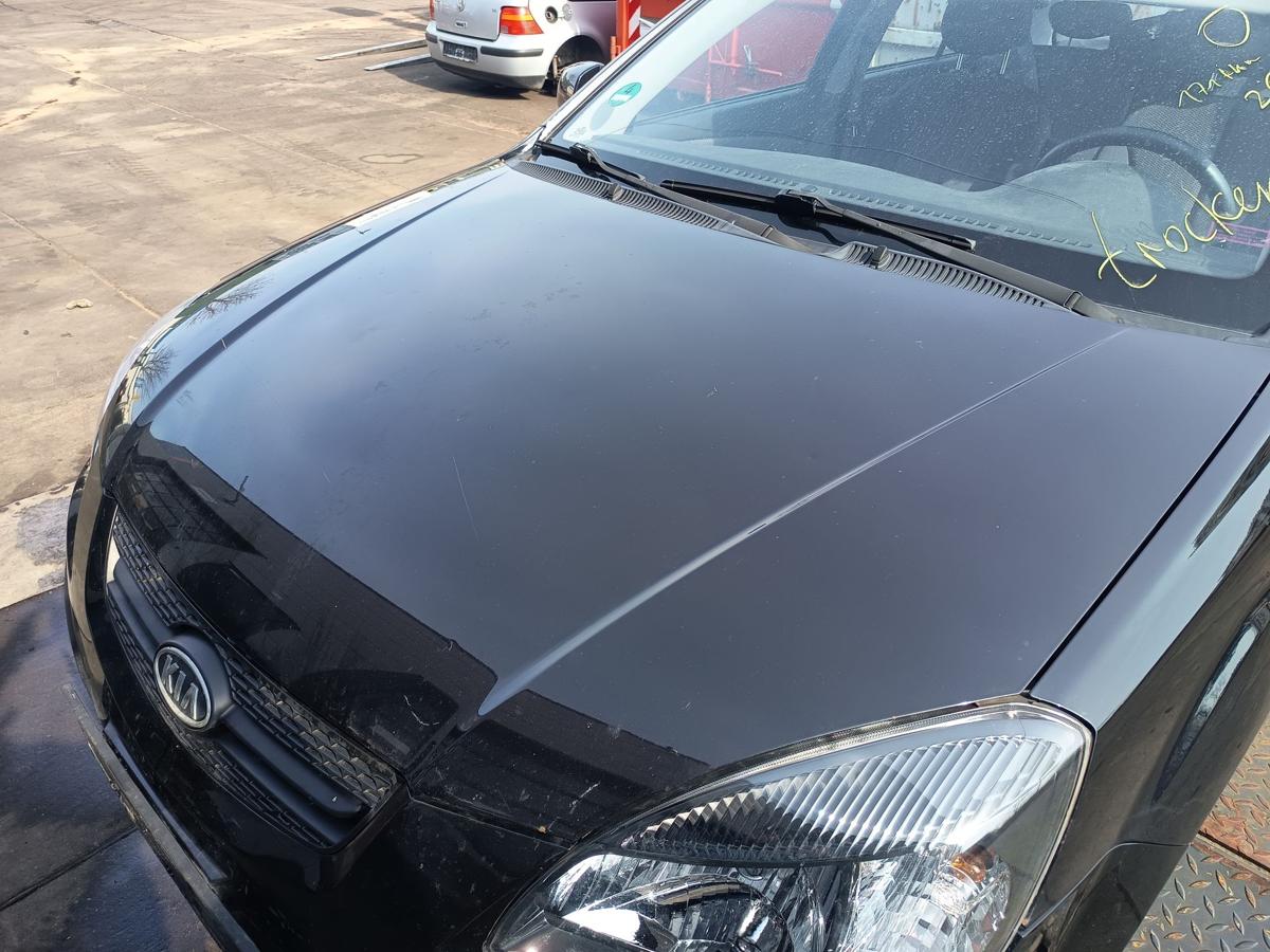 Kia Rio II original Motorhaube Klappe Deckel vorn Front Midnight Black Bj 2009
