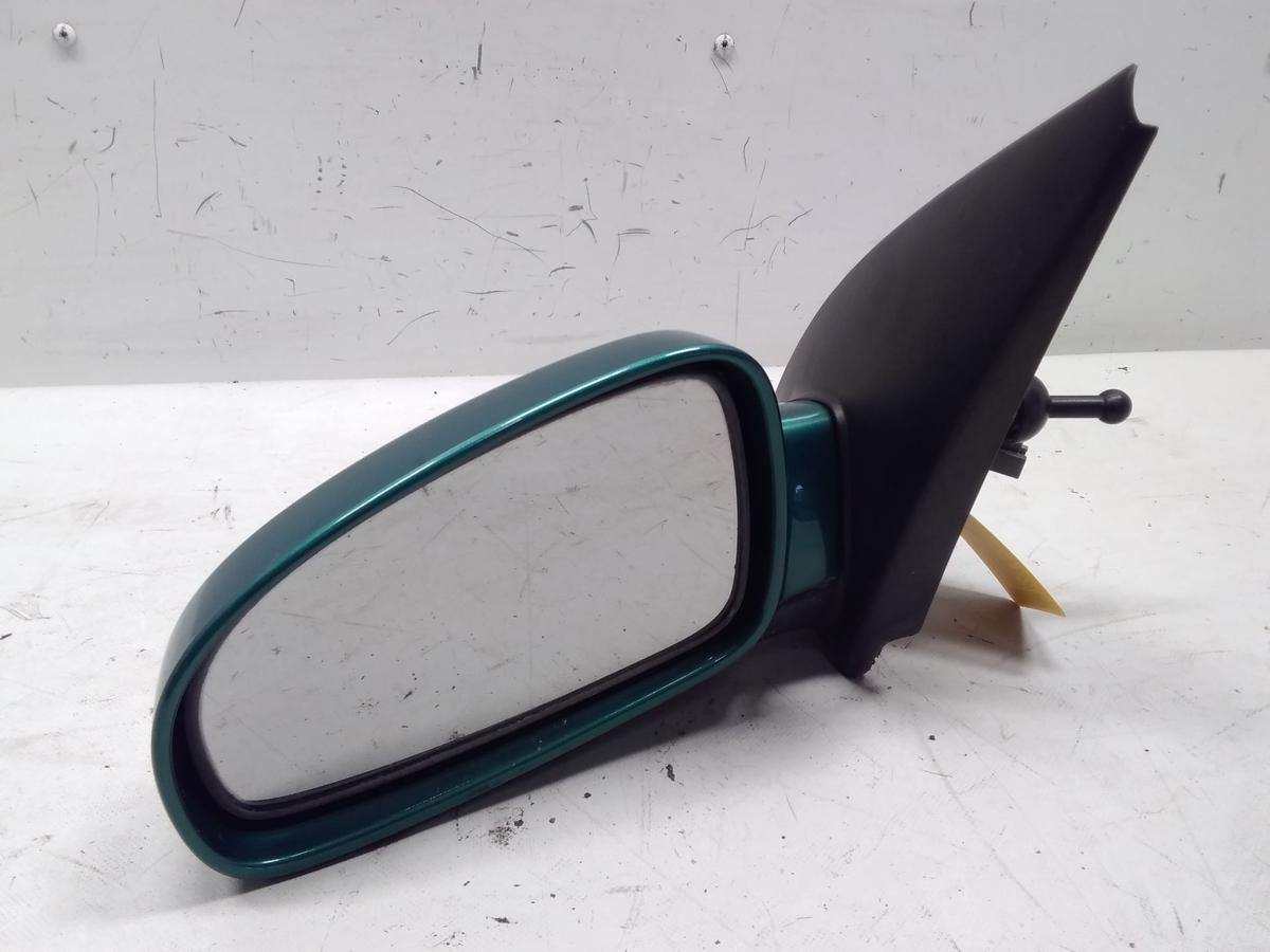 Daewoo Kalos orig Au&szlig;enspiegel links manuell beheizt 2polig BJ2002 34U gr&uuml;nmet.