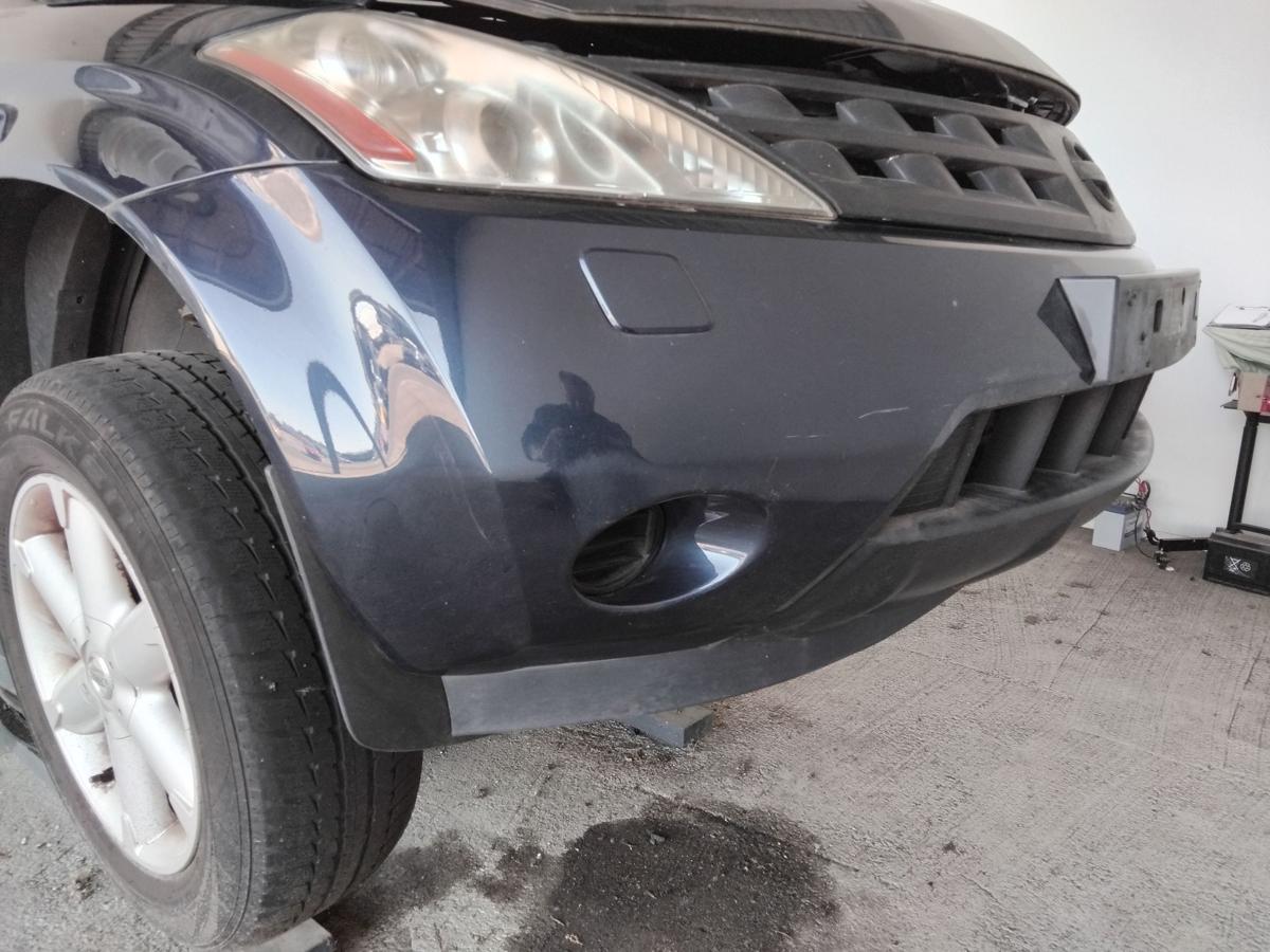 Nissan Murano Z50 original Stoßfänger Stoßstange vorn für SRA BJ2005 BW9 DARK BLUE PEARL