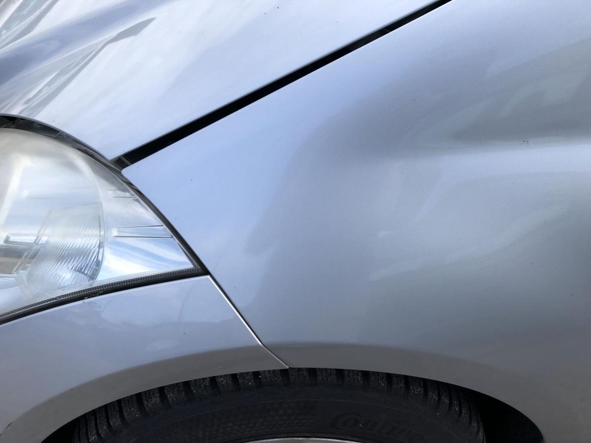 Mercedes W169 A Klasse Kotfl&uuml;gel vorn links Fahrerseite 761 Polarsilber