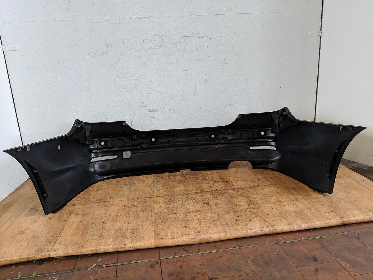 BMW E60 5er Limo Bj.03 Stoßfänger hinten Limo für PDC 475/9 Black Saphir