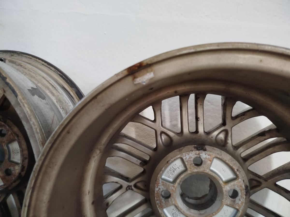 VW Golf 1 Jetta Satz Alufelgen Ronal Votex 6x14 ET38 OEM Felge 4x100