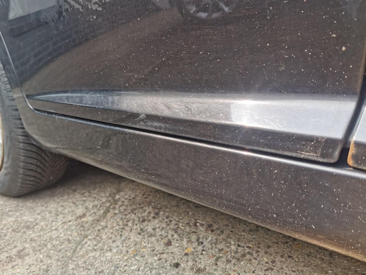 Peugeot 207SW Tür Autotür Rohbautür hinten rechts Kombi EXL Obsidianschwarz