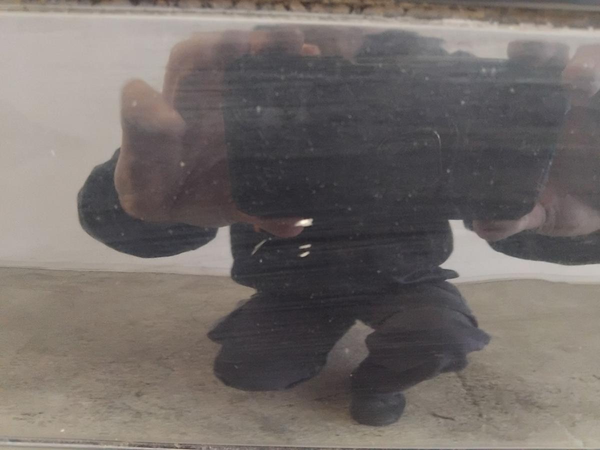 Mercedes A-Klasse W169 orig Sto&szlig;f&auml;nger Sto&szlig;stange hinten BJ2004 160 Tropenschwarzmetallic