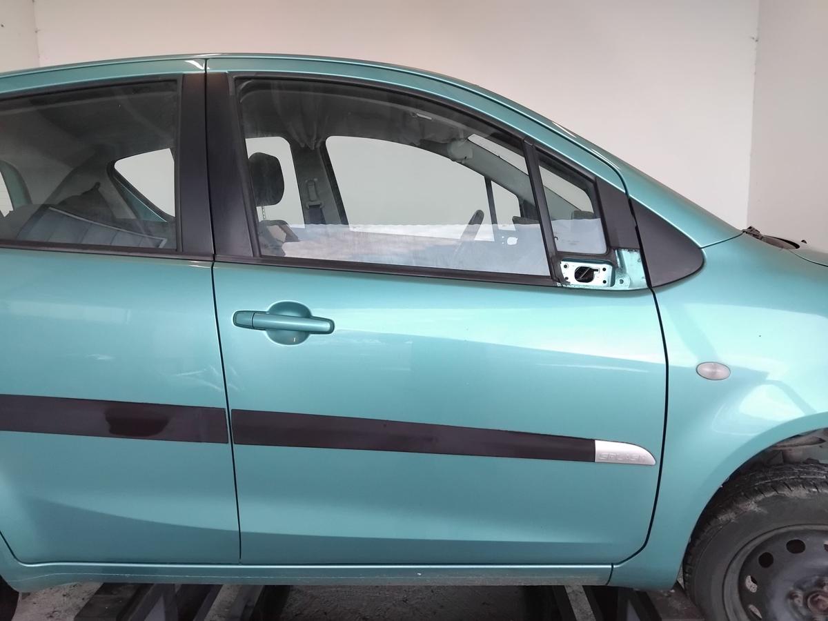 Suzuki Splash EX Tür vorn rechts Beifahrertür ZKC Splash Turquoise Metallic BJ2008