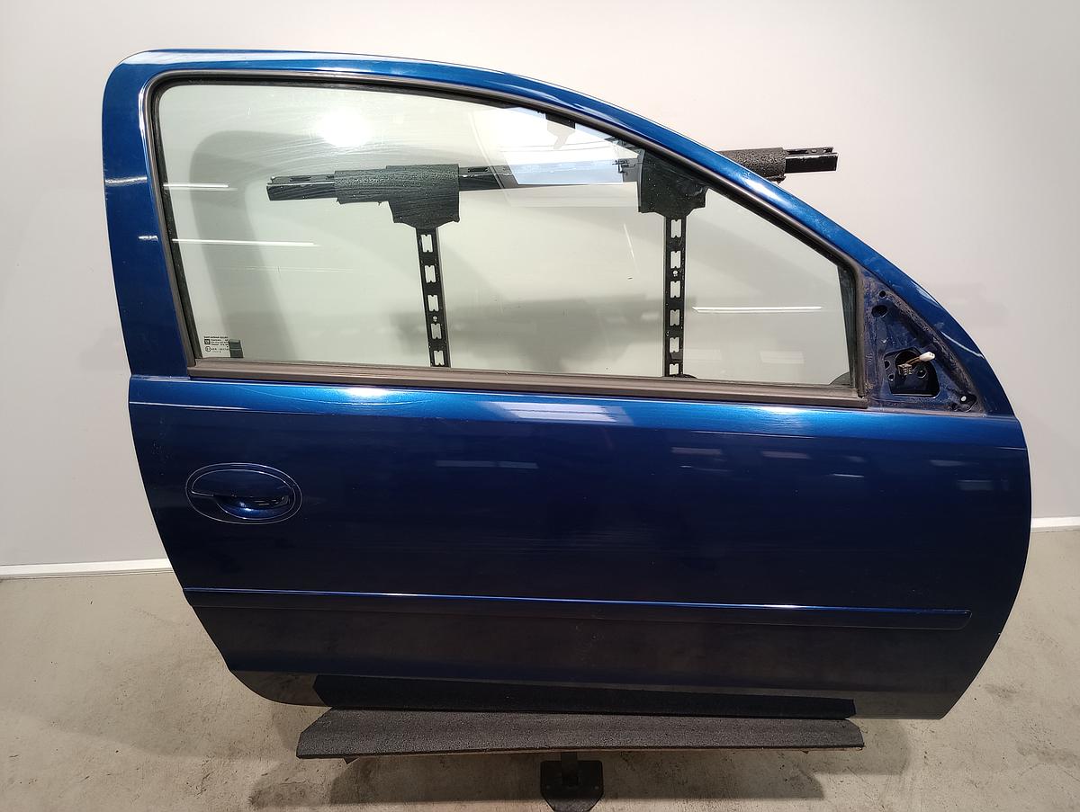 Opel Corsa C Bj 2005 org. Tür vorne rechts für elektr. Fensterheber Z21B-Ultrablau 3trg.