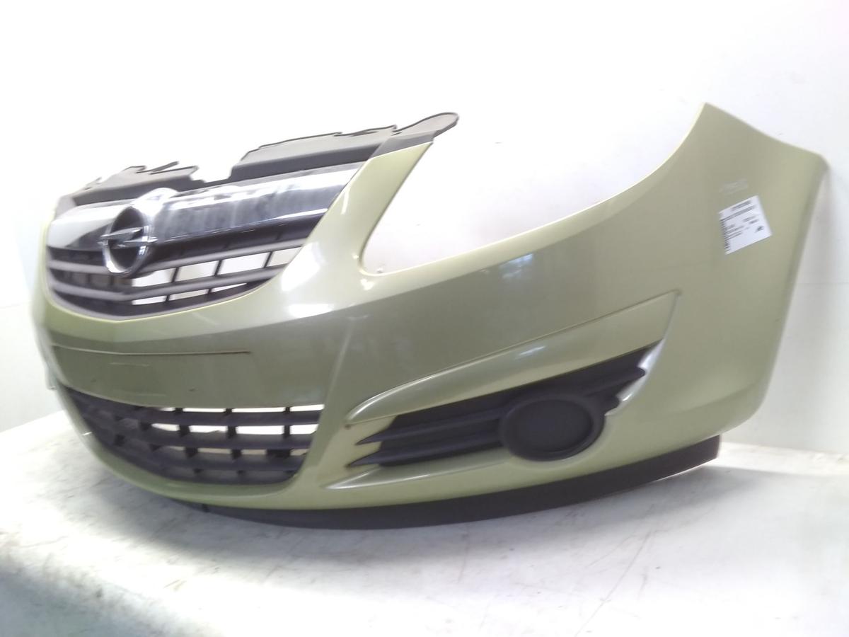 Opel Corsa D original Sto&szlig;stange Sto&szlig;f&auml;nger vorn Z30E Green Tea Metallic BJ2006