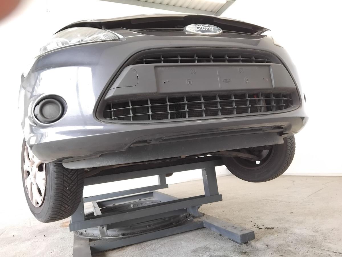 Ford Fiesta JA8 original Stossf&auml;nger Sto&szlig;stange vorn Royal-Grau Metallic BJ2009