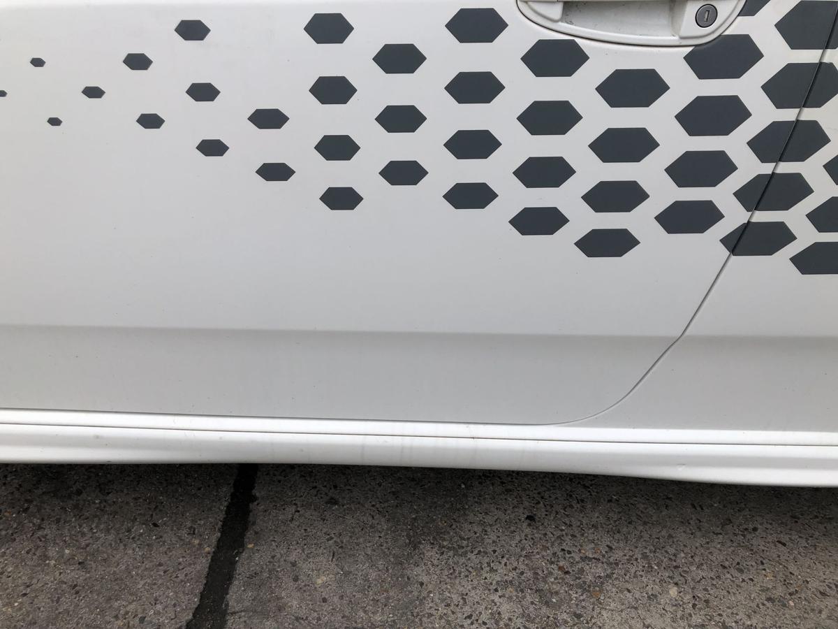 Fiat Grande Punto 199 T&uuml;r vorn links Fahrert&uuml;r 3 t&uuml;rer 249F Bianco Santerellina