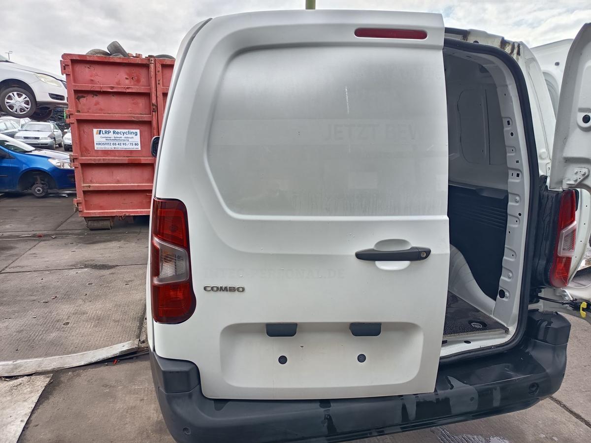 Opel Combo E orig Hecktür links Flügeltür G20 Weiß Bj 2019