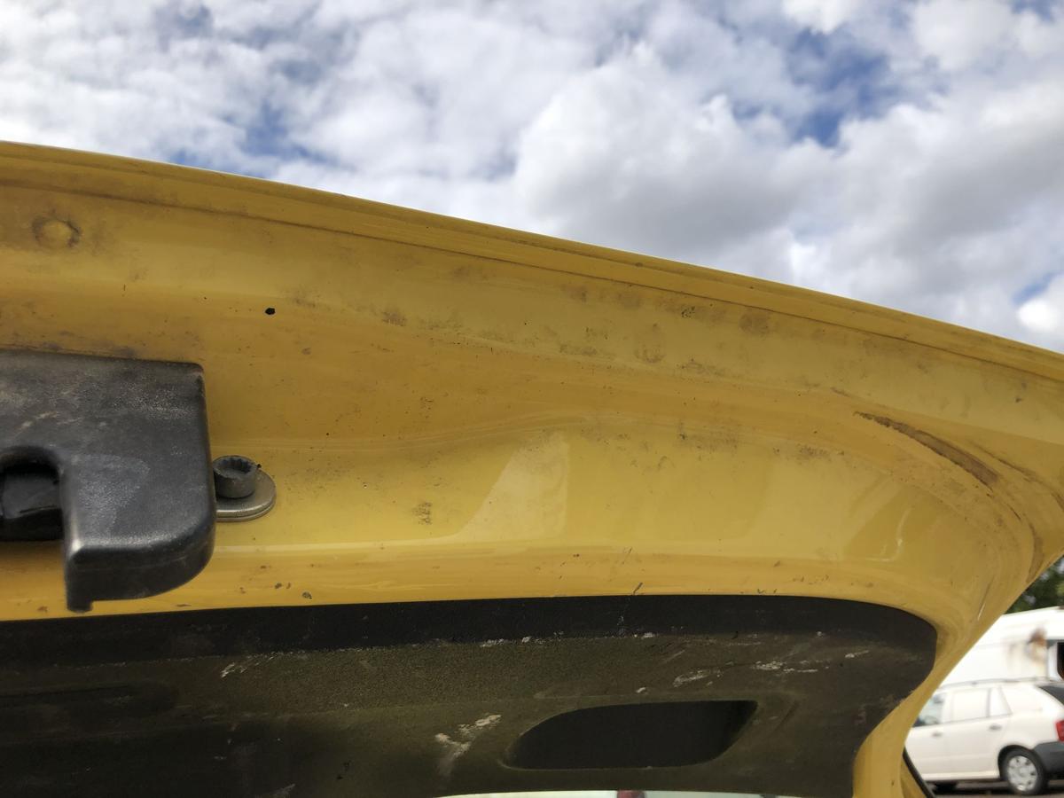 Seat Mii Typ AA Heckklappe mit Heckscheibe LB1B Sunflower Yellow Besch&auml;digt