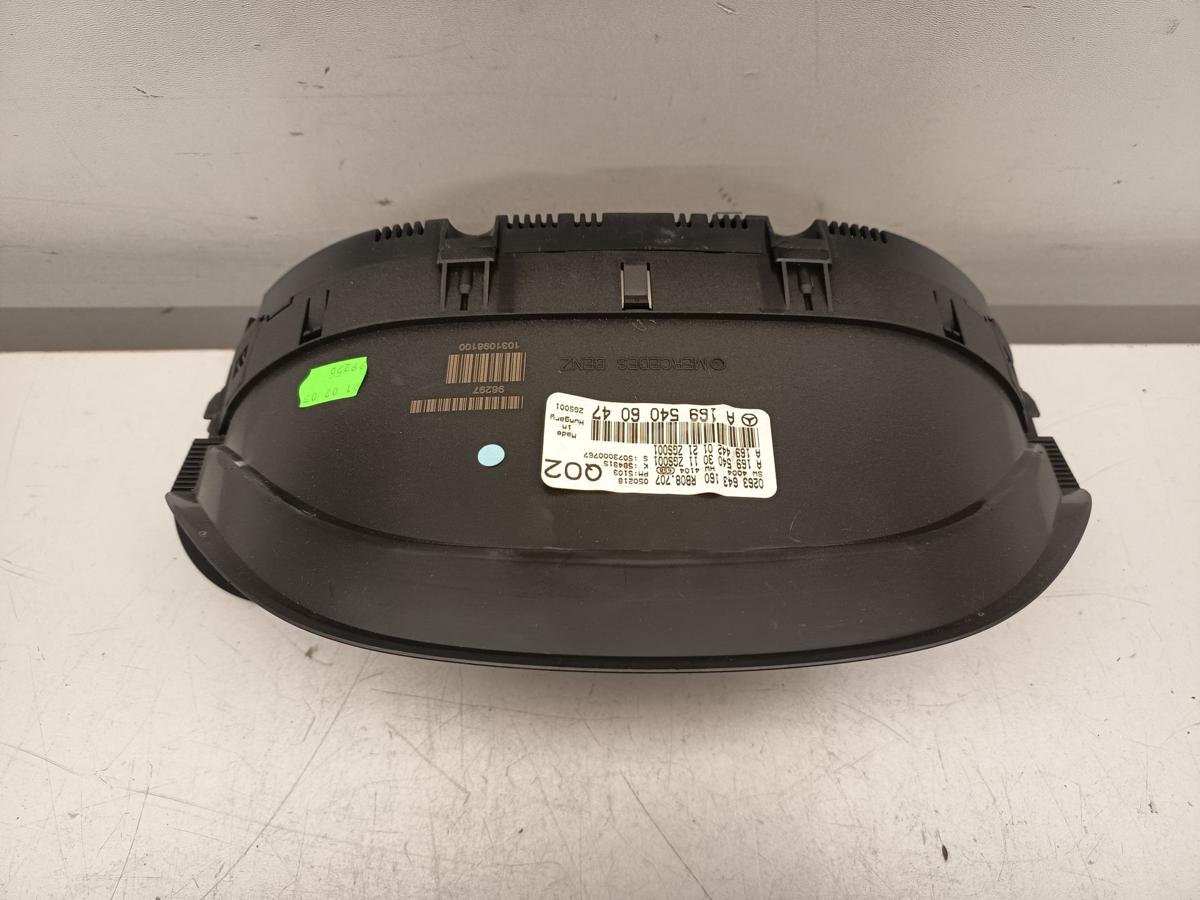 Mercedes A-Klasse W169 original Kombiinstrument Tacho A1695406047 Baujahr 2005