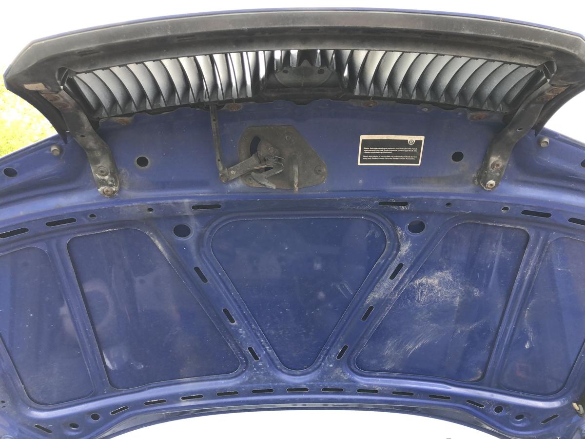 Skoda Fabia 6Y Motorhaube Haube Klappe Deckel vorn Grill LF5K Dynamic Blau