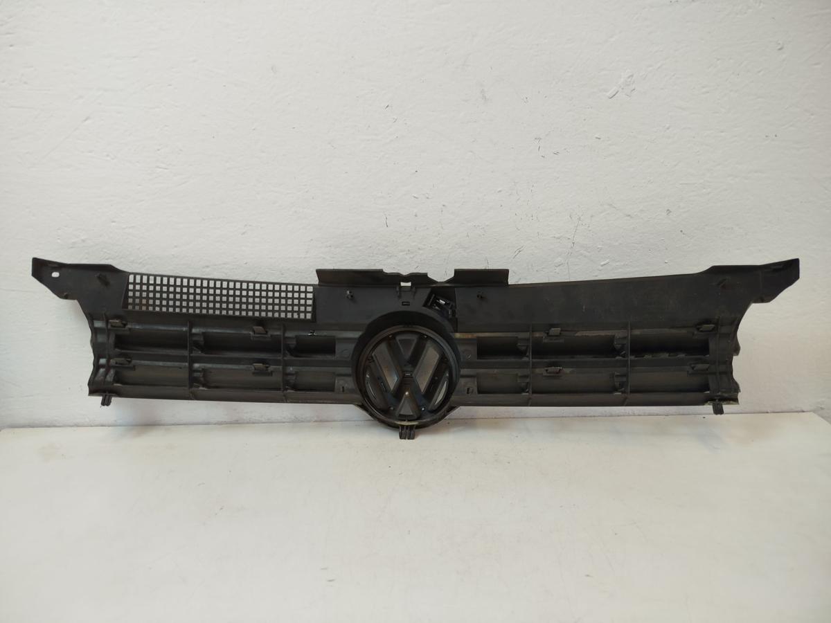 VW Golf 4 IV 1J K&uuml;hlergrill vorn Grill Frontgrill mit VW Logo LD7V Silbergrau