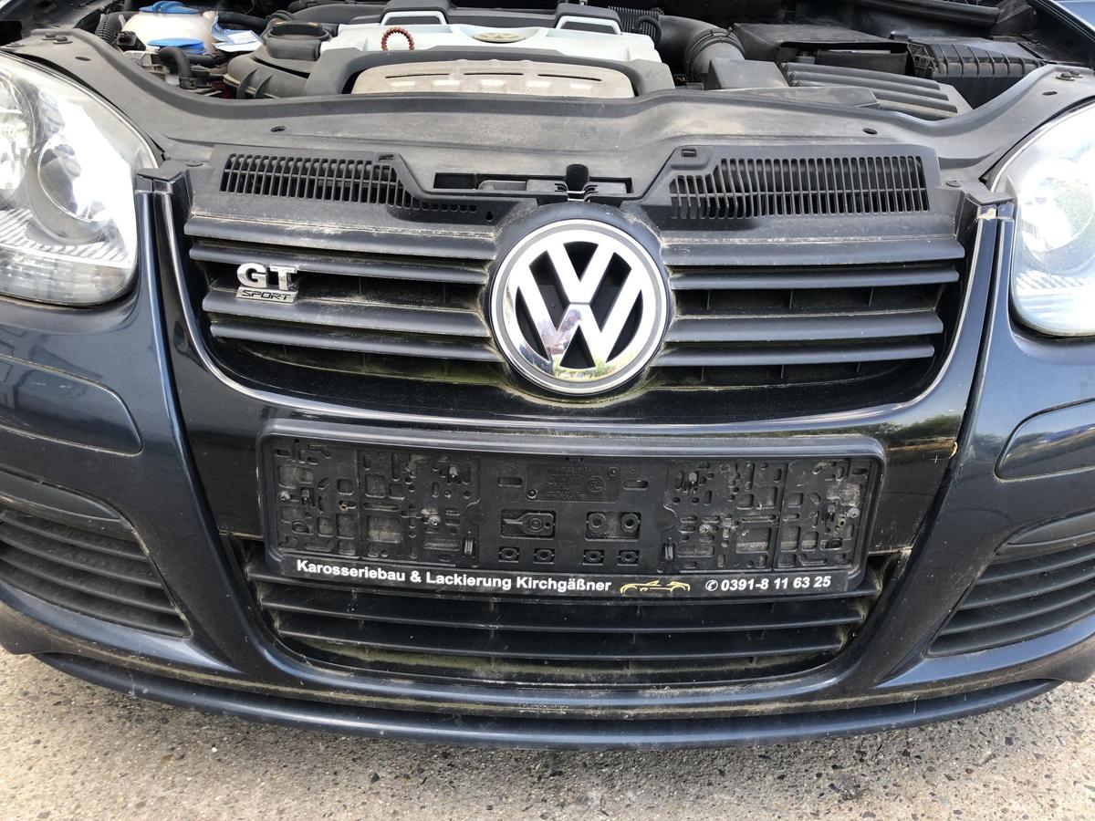 VW Golf 5 V 1K GT Sport Sto&szlig;f&auml;nger Frontsch&uuml;rze Nebel Grill LC5F Blue Graphit