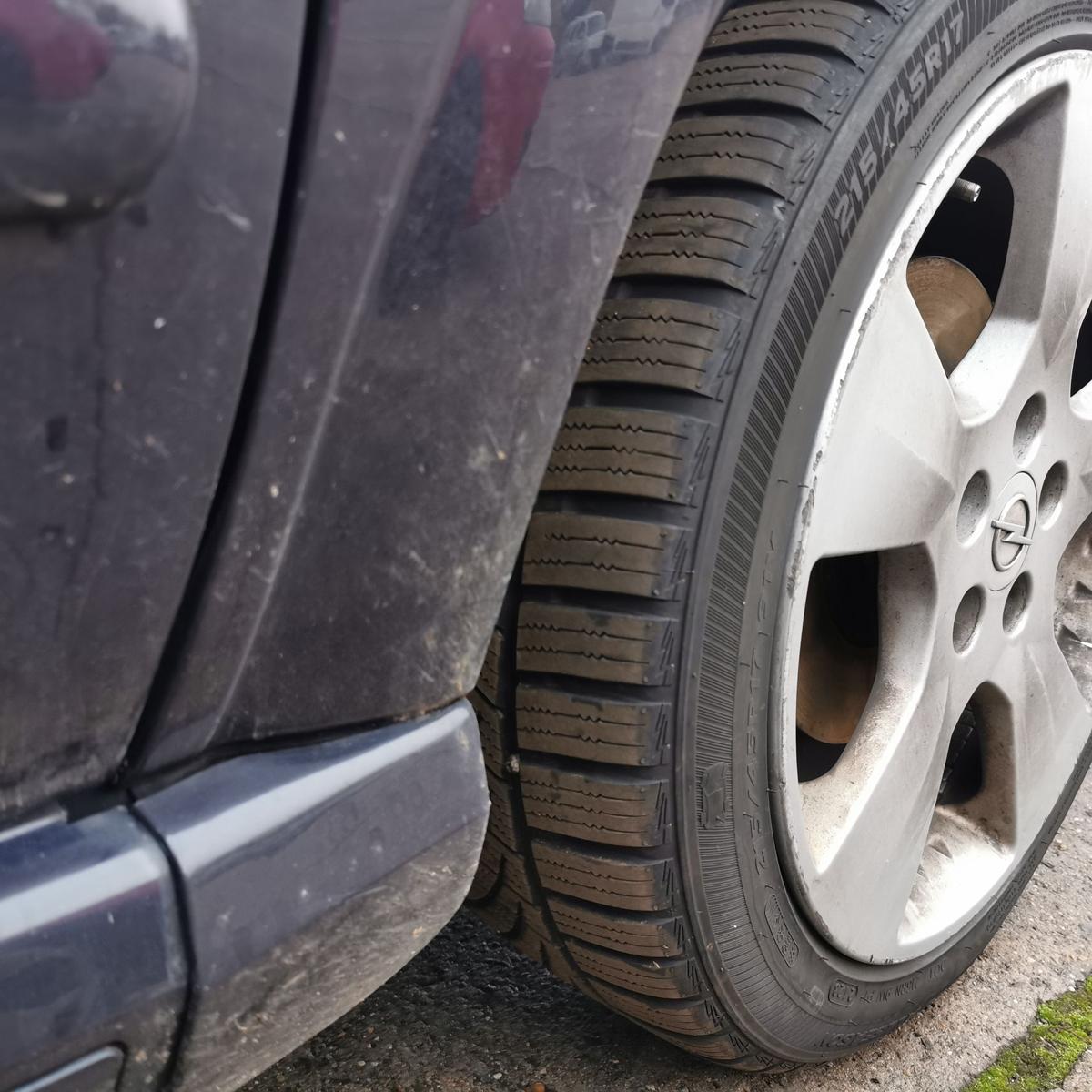 Opel Astra G Cabrio Kotflügel Fender Seitenwand vorn rechts 4BU Saturnblau met