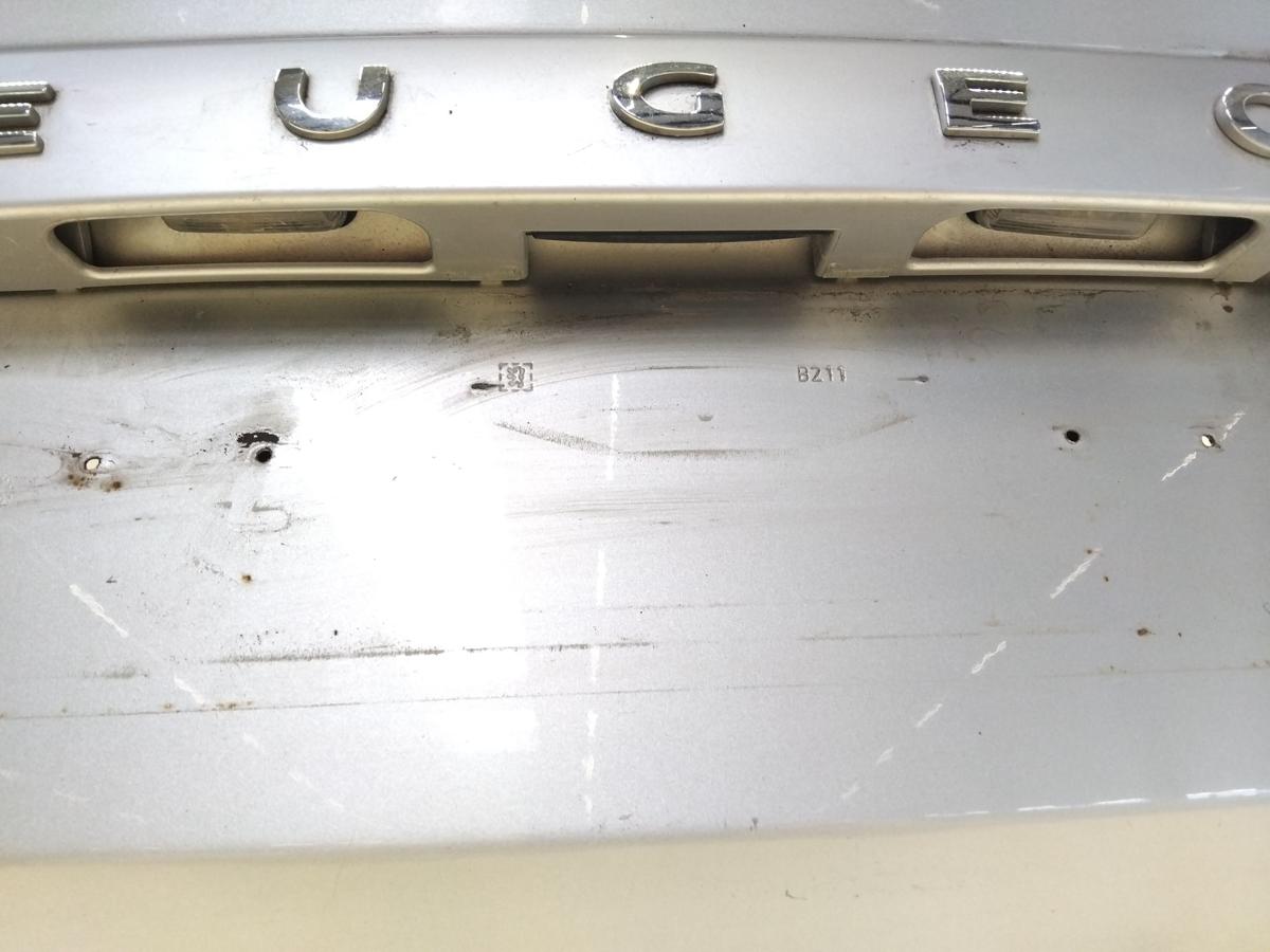Peugeot 308 SW Kombi Heckklappe aschgraumetallic ETS ohne Heckscheibe Bj.2009