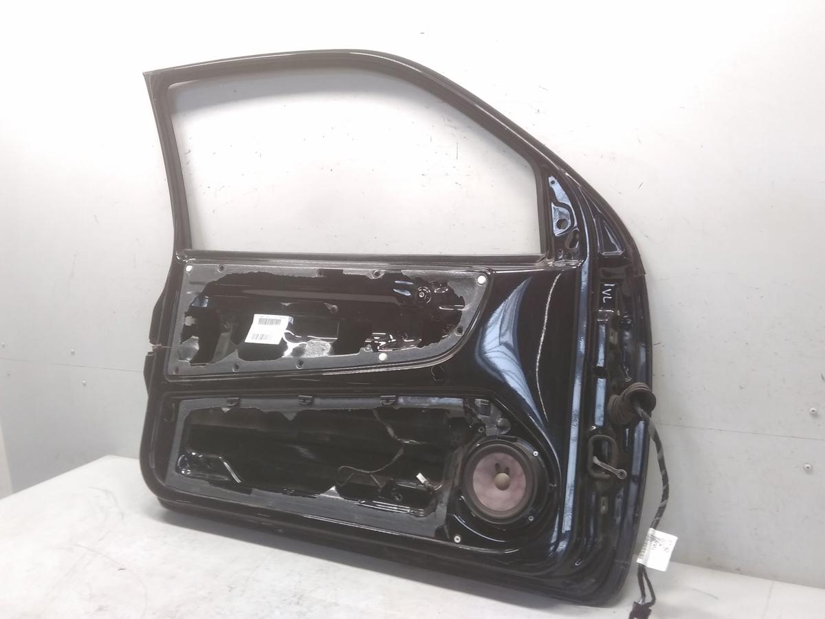 VW Lupo 6X Tür vorn links Fahrertür L041 Brillantschwarz Blechlupo BJ2005