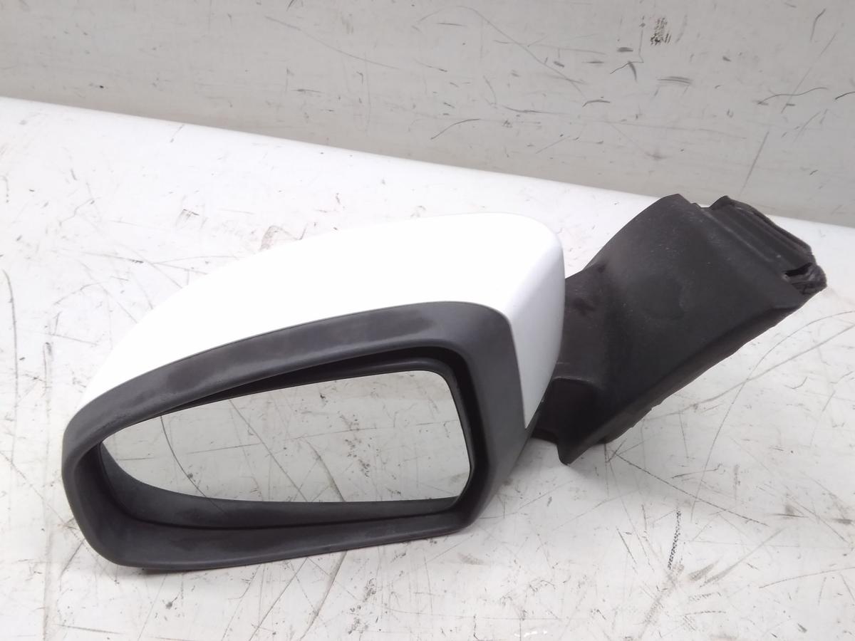 Ford Focus 3 DYB orig.Au&szlig;enspiegel links frostweiss elektrisch beheizt BJ2013