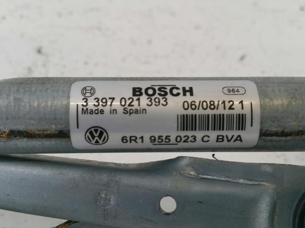 VW Polo 6R Bj.12 original Wischergestänge vorn Wischeraufnahme 6R1955023C