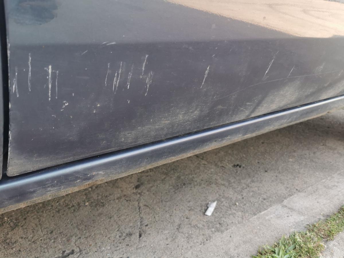 Ford Fusion JU2 Fahrertür Tür Autotür Rohbautür vorn rechts Midnight Sky Met
