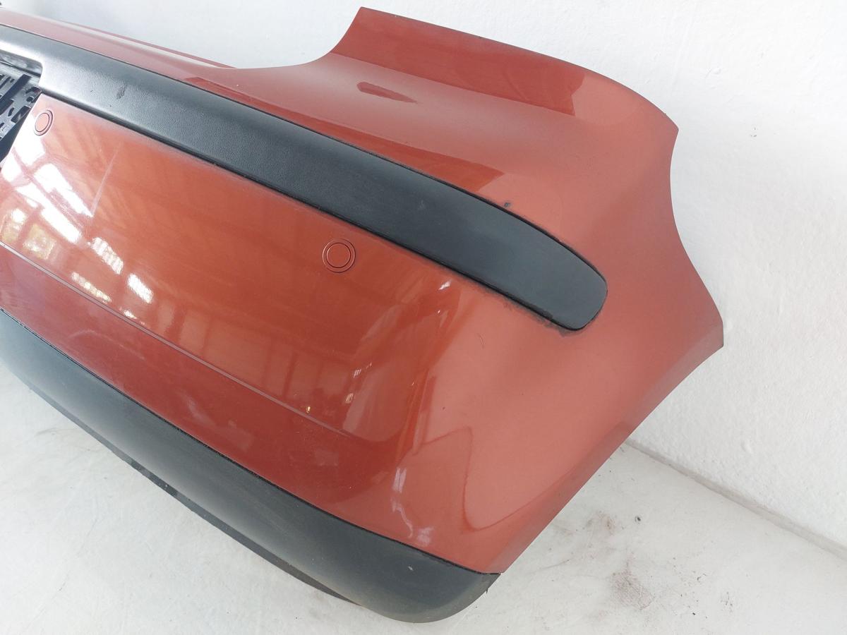 VW Polo 9N3 Stoßfänger hinten Heckschürze mit PDC LA2W Copper Orange